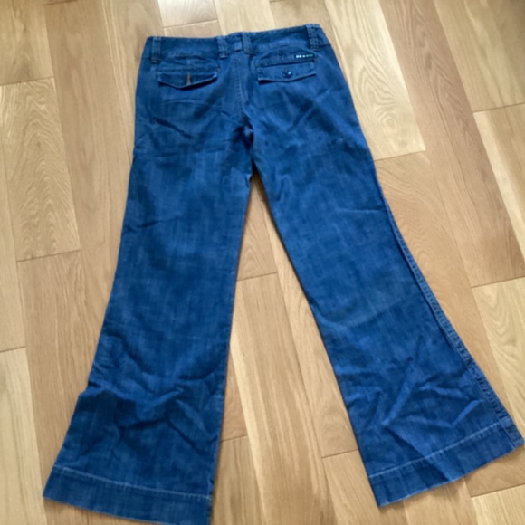 Roxy Sano Wide Leg Blue Jeans - size 7 - Picture 8 of 8